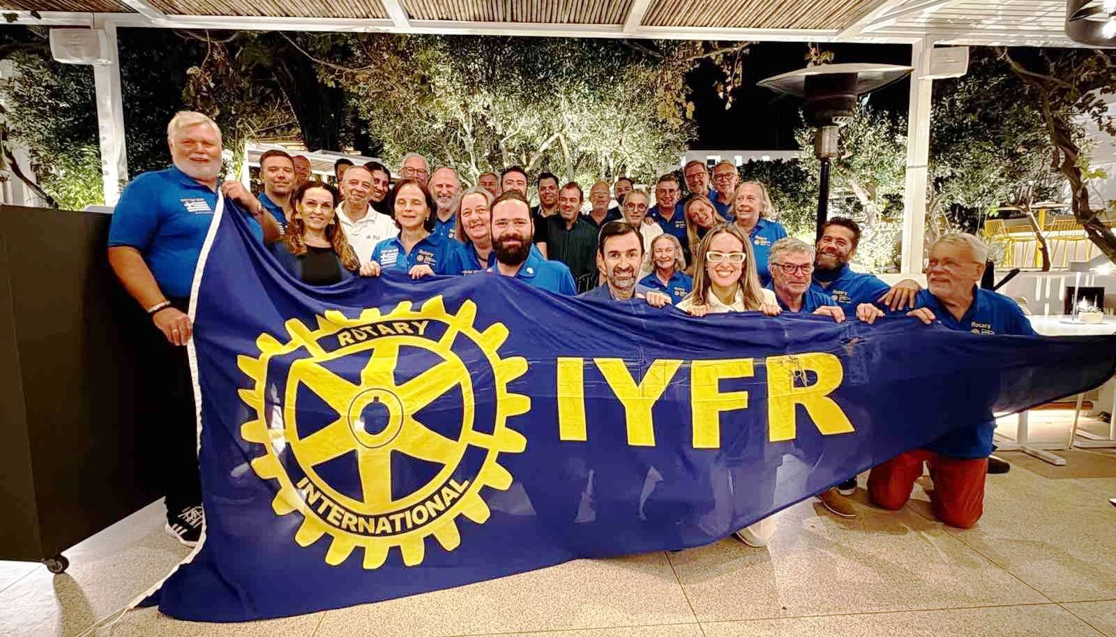 Rotary Meeting in Santorini